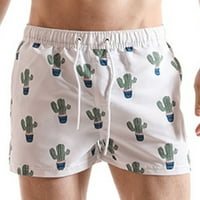 UXH muške sportske hlače za trčanje na plaži kratke daske ljetne hlače za plivanje u prtljažniku brzo