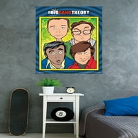 Trends International The Big Bang Theory Geeks Wall Poster 22.375 34