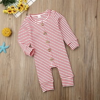 Novorođenče Dječje djevojke prugaste rubske komisije za reputiranje odjeće od pamuka Ležerna jesen dugi