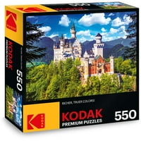 CRA-Z-Art Kodak 550-komad Neuschwanstein Castle Bavarska zagonetka za odrasle slagalica