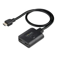 Starch.com 2-port HDMI razdjelter, 4k 60Hz HDMI 2. Video, 4K HDMI razdjelnik u izlazu, HDMI ekran Izlazni