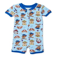 Paw Patrol Baby Boy pamučno pleteno ćebe spavač pidžama, 1 komad, veličine 12m-24M