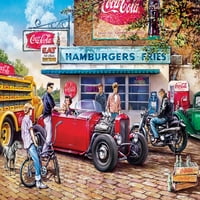 RemekPehes Swigsaw - Coca-Cola Hot Rods - 19.25 x26.75