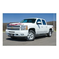 Al 00- Silverado Sierra Crew CAB alumalite - 4in Big Step Nerf bara Select: 2001- Chevrolet Silverado,