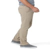 Lee muške tanke ravne aktivne rastezljive pantalone-elastični pojas