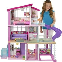 Barbie Dreamhouse Dollhouse sa 70+ dodataka, radnog lifta, svjetla i zvukova