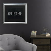 Zaštitni znak likovne umjetnosti' ljubav živi ovdje ' umjetnost na platnu Michaela Mullana